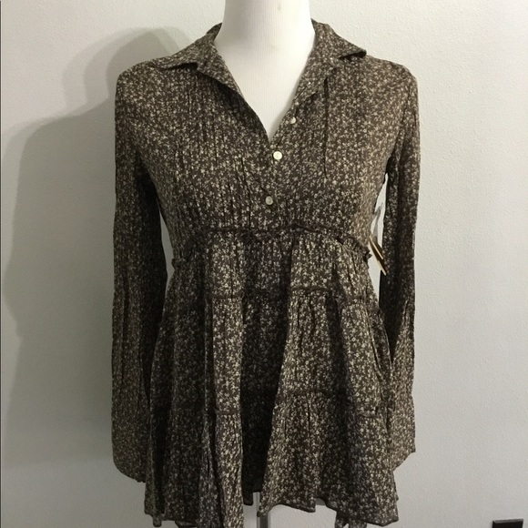 Denim & Supply Ralph Lauren Tops - Ralph Lauren floral boho top small